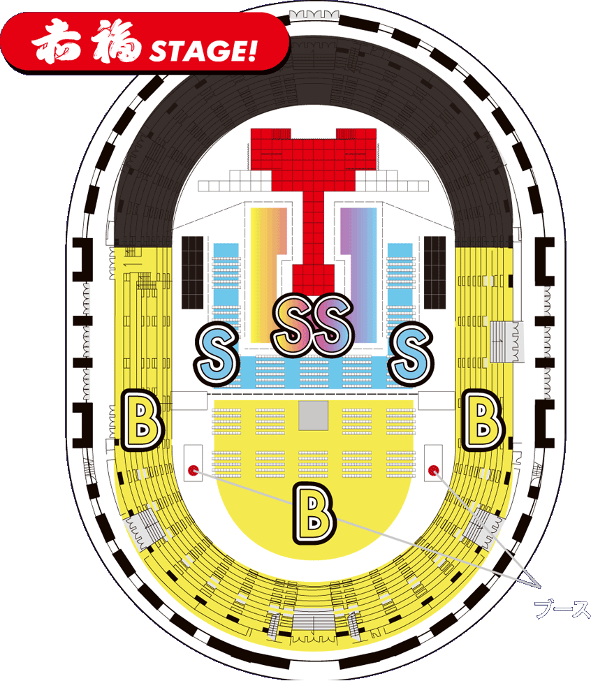 アイドルフェスの赤福Stage